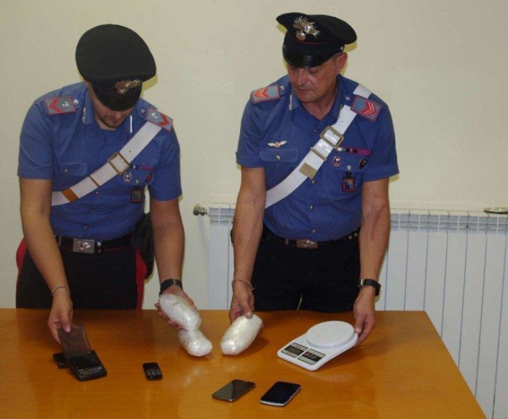 La cocaina sequestrata dai Carabinieri di Palestrina (1)