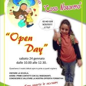 Tempo di iscrizioni alle scuole: l’Open Day della Scuola dell’ Infanzia “Casa Nazarena” Casilina