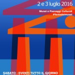 FESTA DEI MUSEI 2-3 LUGLIO 2016 IN TUTTO IL LAZIO Cultura